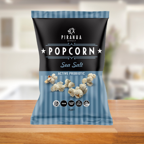Piranha Popcorn Sea Salt 25g