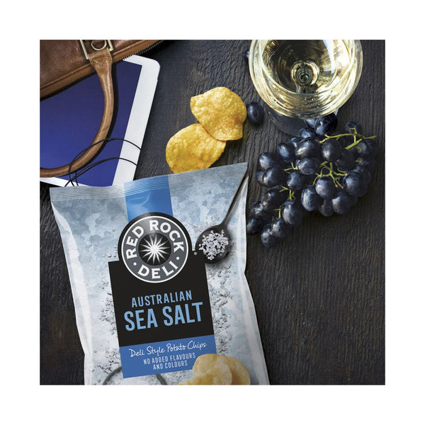 RED ROCK DELI SEA SALT CHIPS 90G
