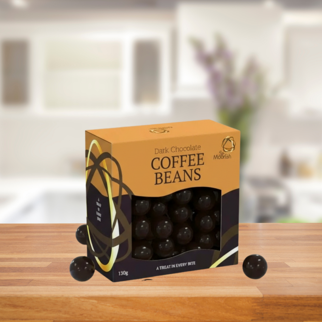 SO MOORISH COFFEE BEANS DARK CHOCOLATE 130G