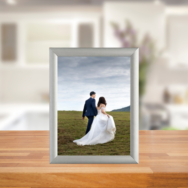 Silver Photo Frame 4"x6"