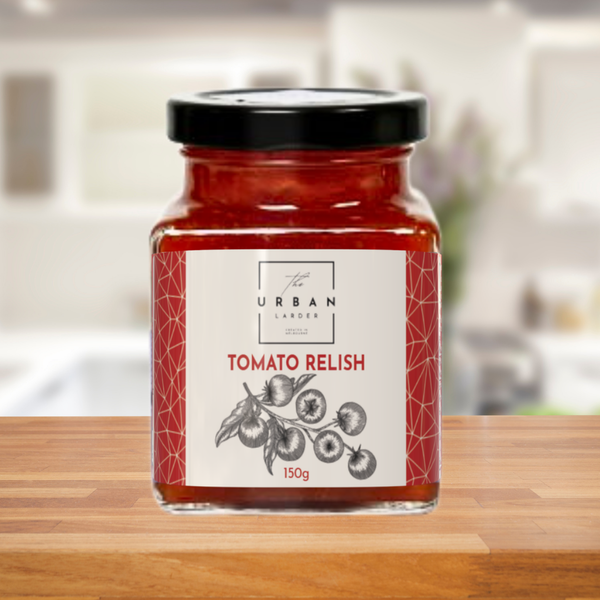 THE URBAN LARDER TOMATO RELISH 100G