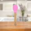 Tiny Dining Pink Bamboo Spoon