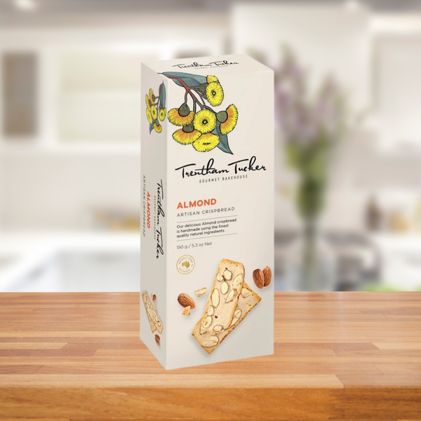 Trentham Tucker Almond Crispbread Gift Boxed 150g
