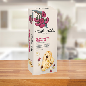 Trentham Tucker Cranberry & Pistachio Crispbread Gift Boxed 150g
