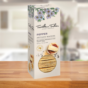 Trentham Tucker Thin Wafers Pepper 100g