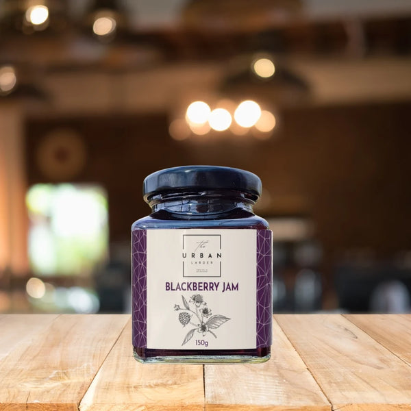 URBAN LARDER BLACK BERRY JAM 150G