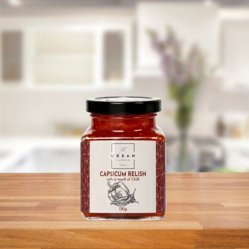 URBAN LARDER CAPSICUM RELISH 100G