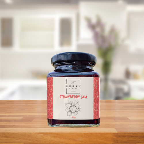 URBAN LARDER STRAWBERRY JAM 150G