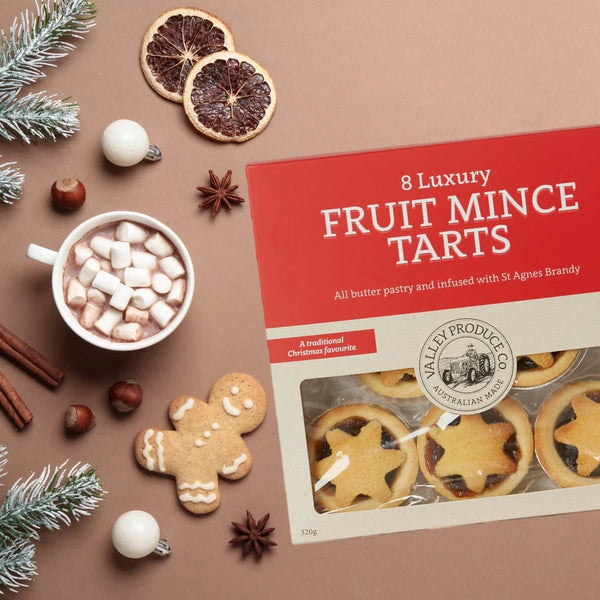 VALLEY PRODUCE CO FRUIT MINCE TARTS 320G