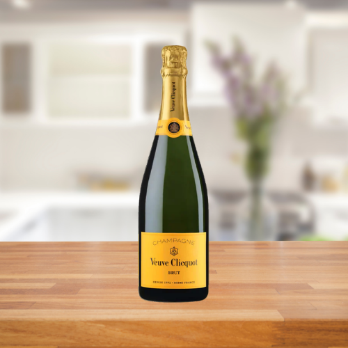 VEUVE CLICQUOT BRUT YELLOW LABEL CHAMPAGNE 750ML