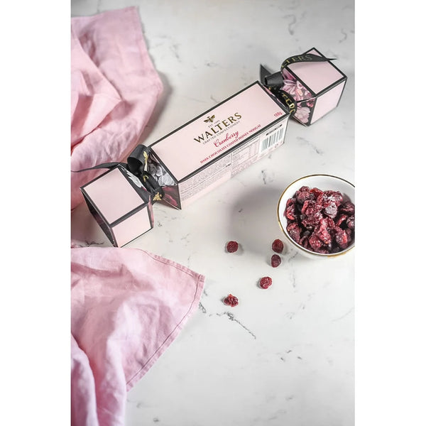 WALTERS C/BERRY NOUGAT IN DARK CHOC CRACKER BON BON 144G