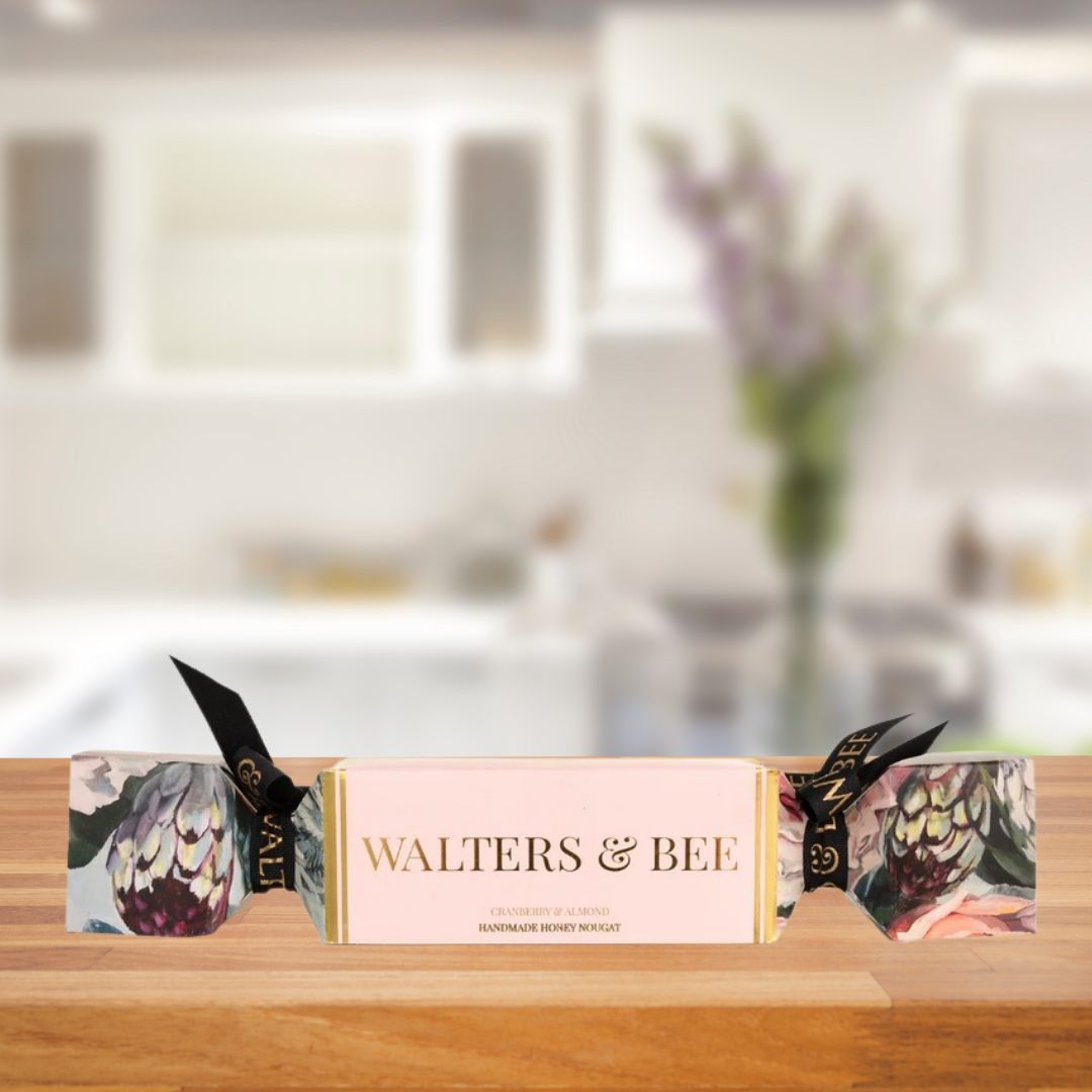 WALTERS & BEE CRANBERRY & ALMOND NOUGAT CRACKER-NEW