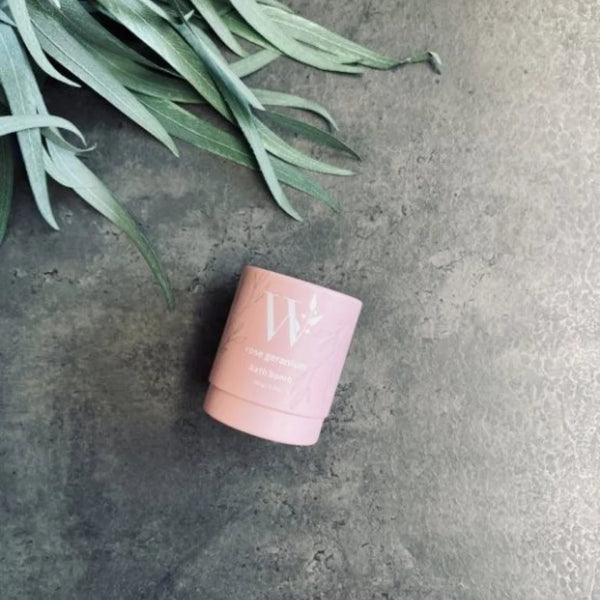 WHEELERS HILL SOAPS ROSE & GERANIUM BATH BOMB