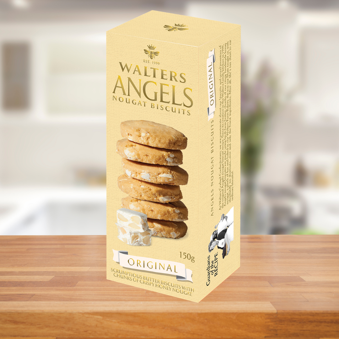 Walters Angels original nougat biscuits 150g