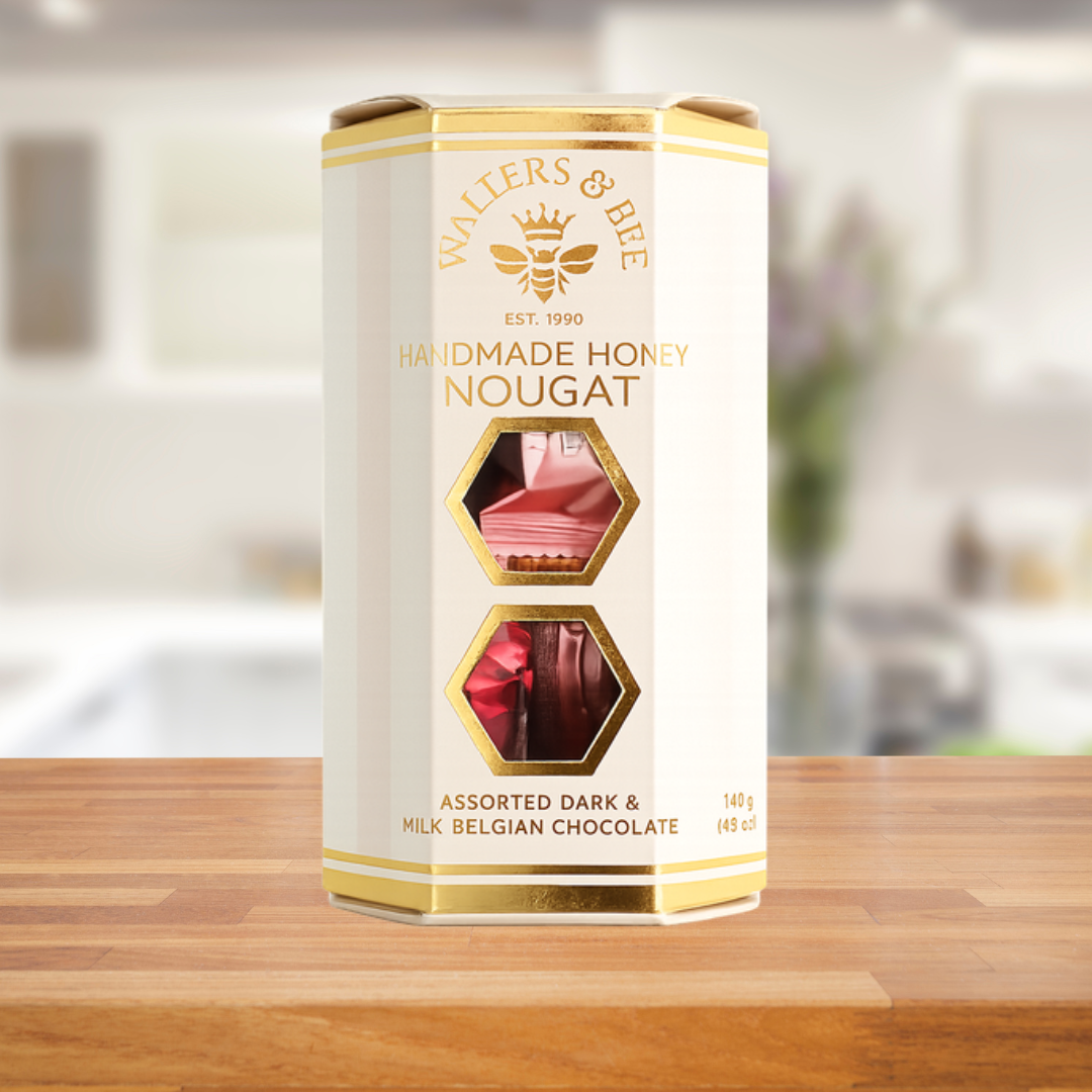 Walters & Bee Milk & Dark Chocolate Nougat Gift Box