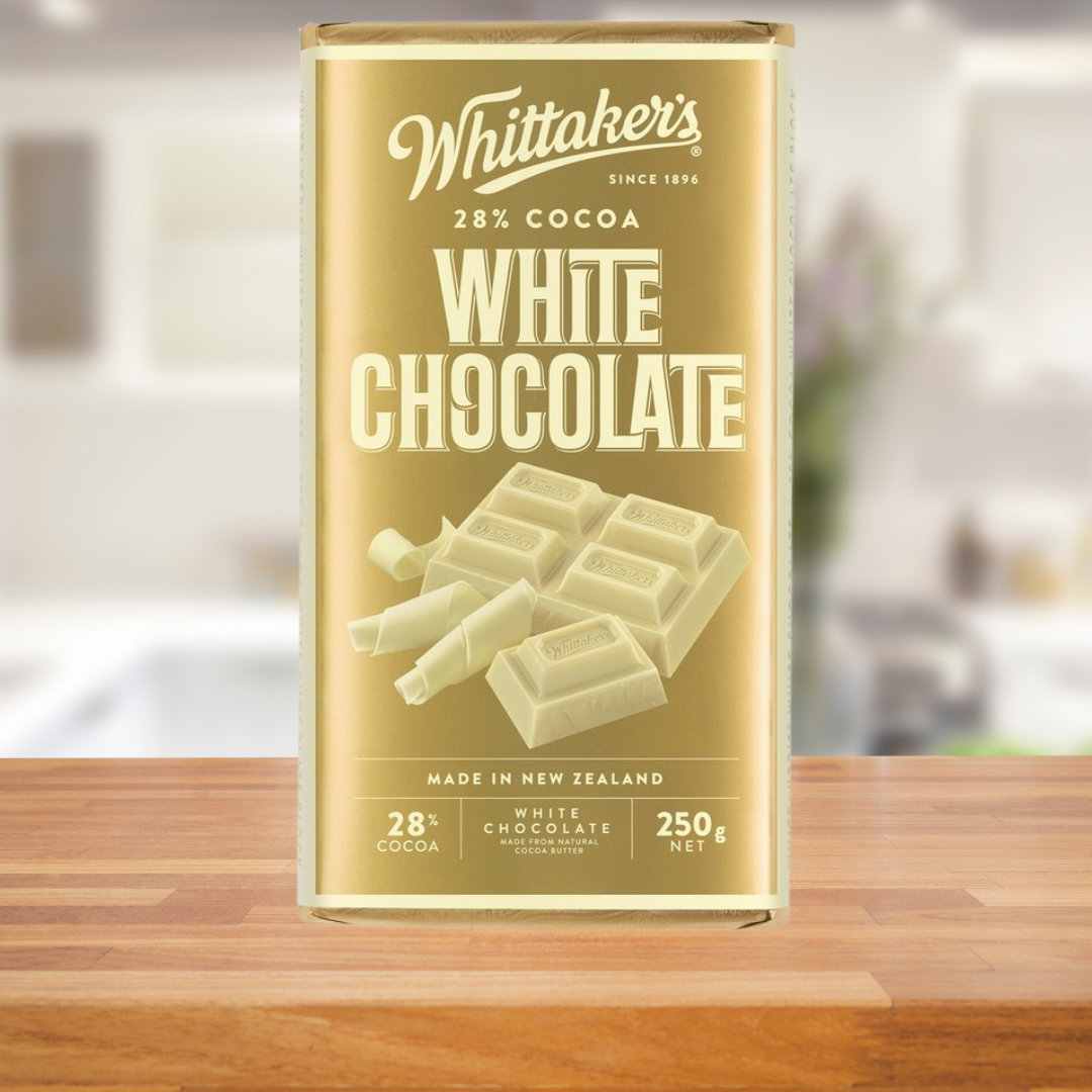 Whittakers Block Choc White 250g