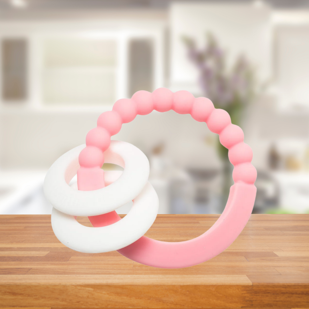 Winibeads Pink & White Wineteether