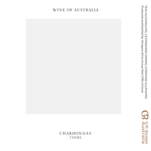 Hallow Chardonnay Wine with Label