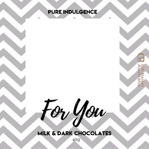 For You Chocolate box with Label