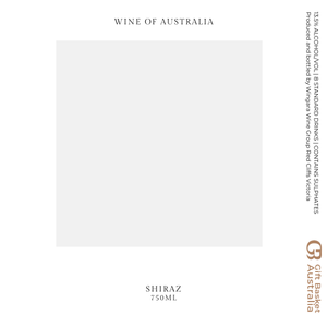 Hallow Shiraz Wine with Label