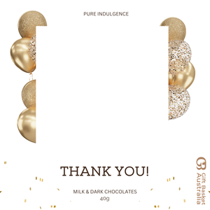 Thank You Chocolate box with Label