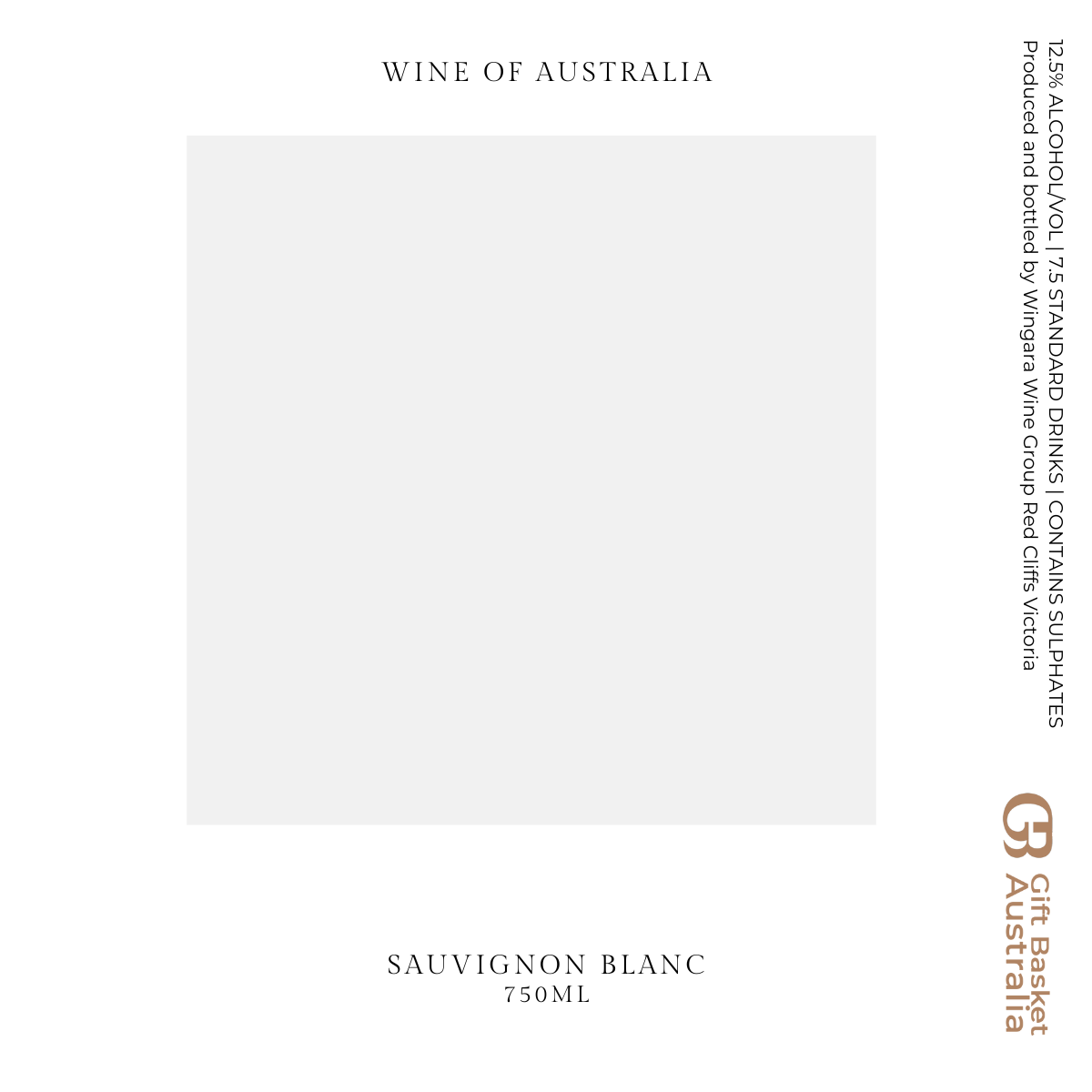 Hallow Sauvignon Wine with Label