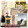 Champagne Wedding Gift Baskets